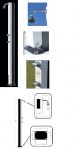 duche solar branco